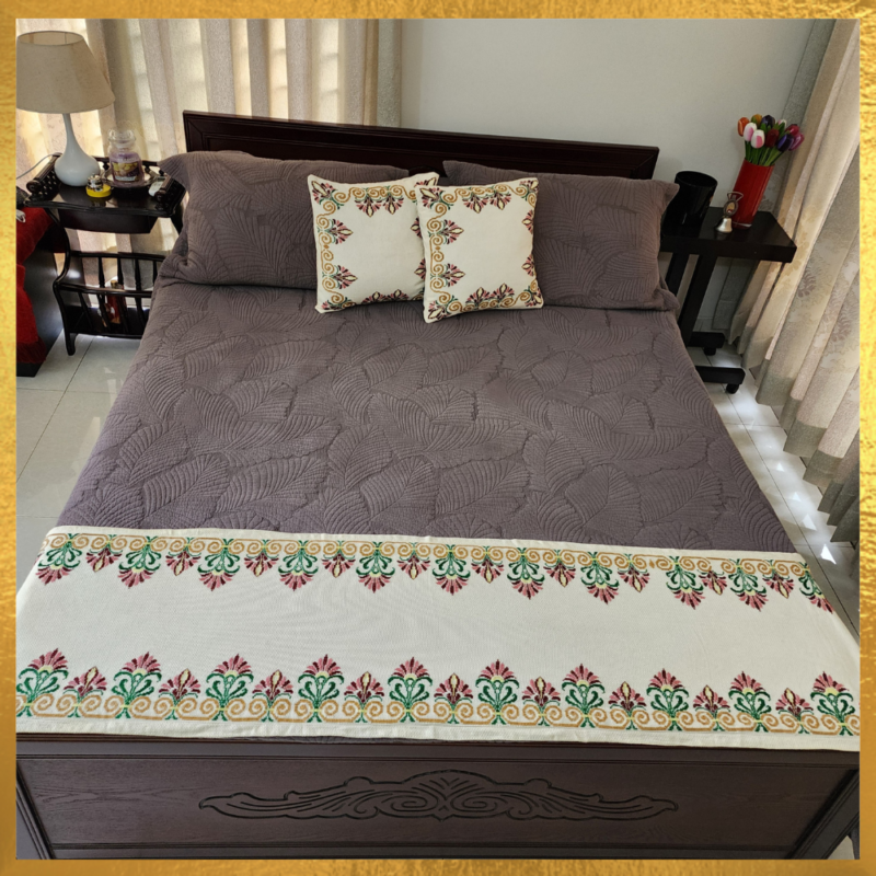 Cross Stitch Bed / Table Runner