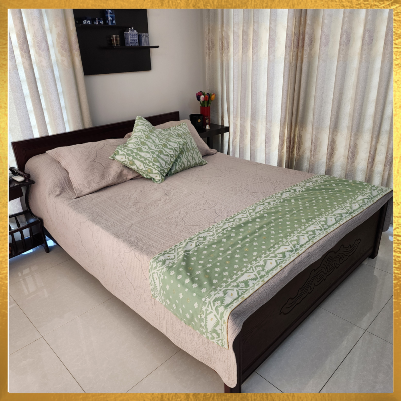 Jamdani Bed Runner