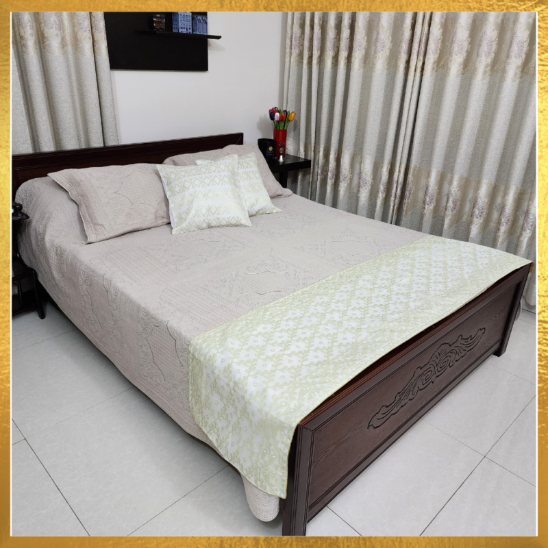 Jamdani Bed Runner