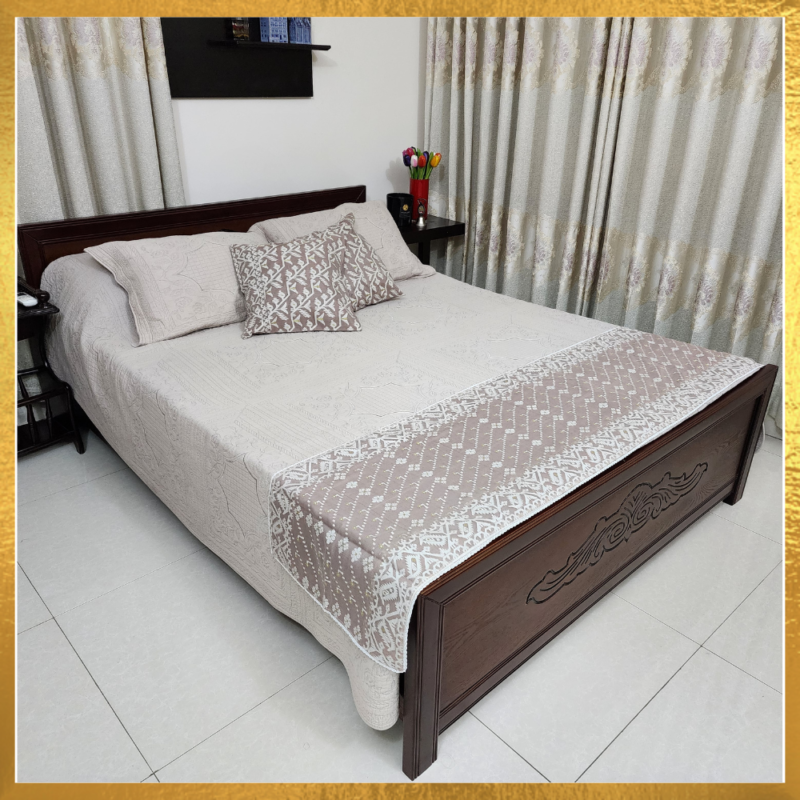 Jamdani Bed Runner