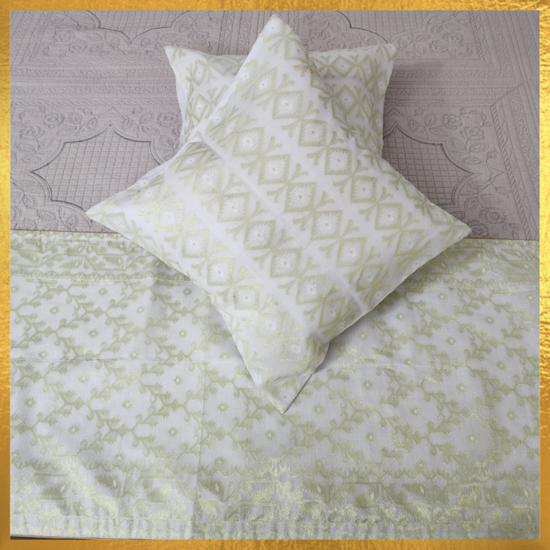 Jamdani Cushion Cover