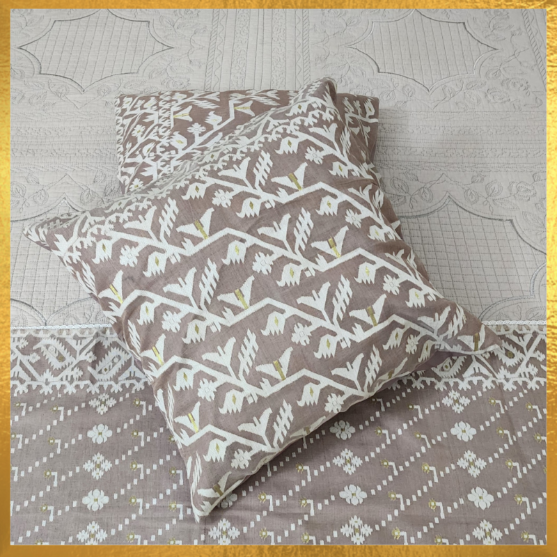 Jamdani Cushion Cover