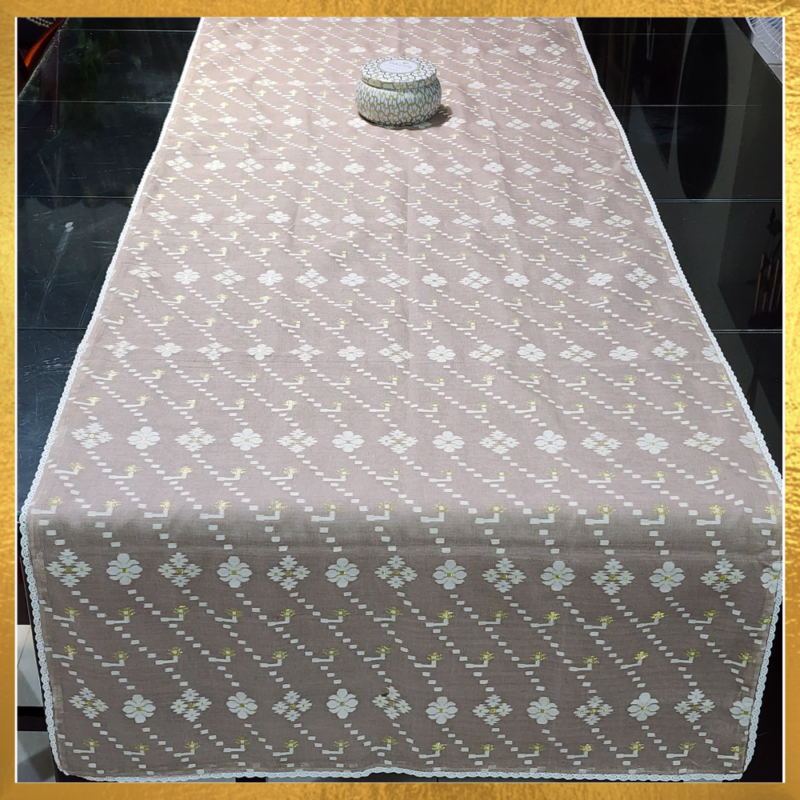 Jamdani Table Runner
