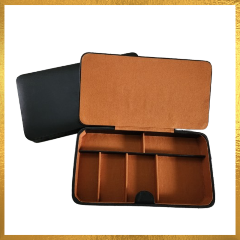 Leather Organizer Box