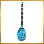 Sky Blue Wooden Spoon