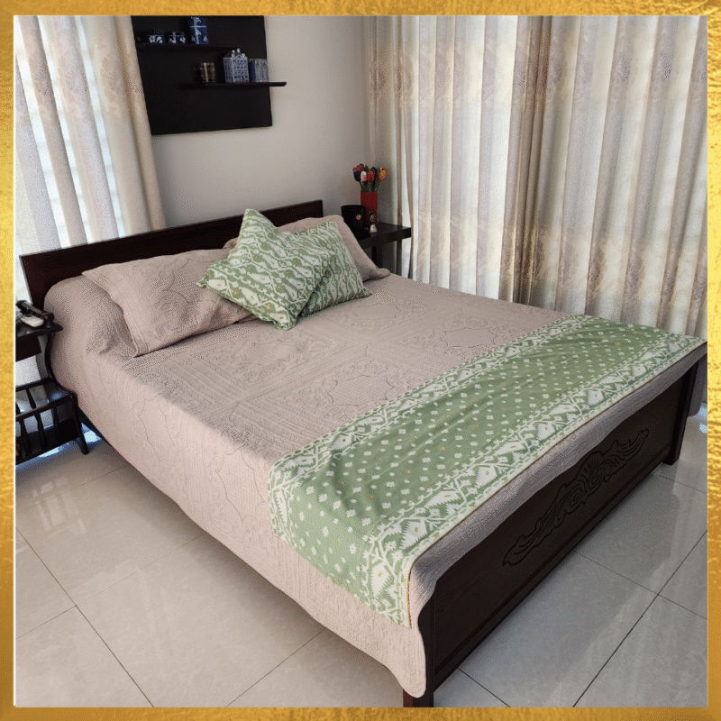 Jamdani Bed Runner
