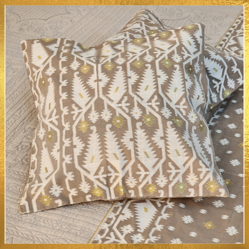 Jamdani Cushion Cover