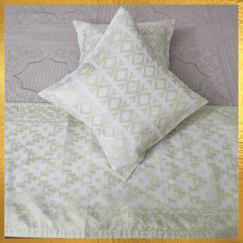 Jamdani Cushion Cover