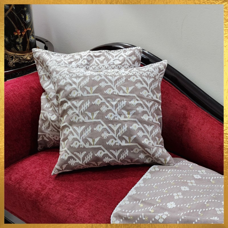 Jamdani Cushion Cover