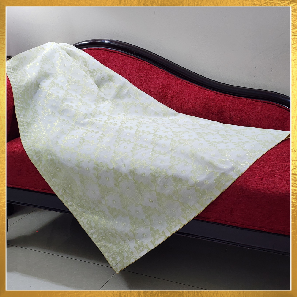 Jamdani Throw Blanket
