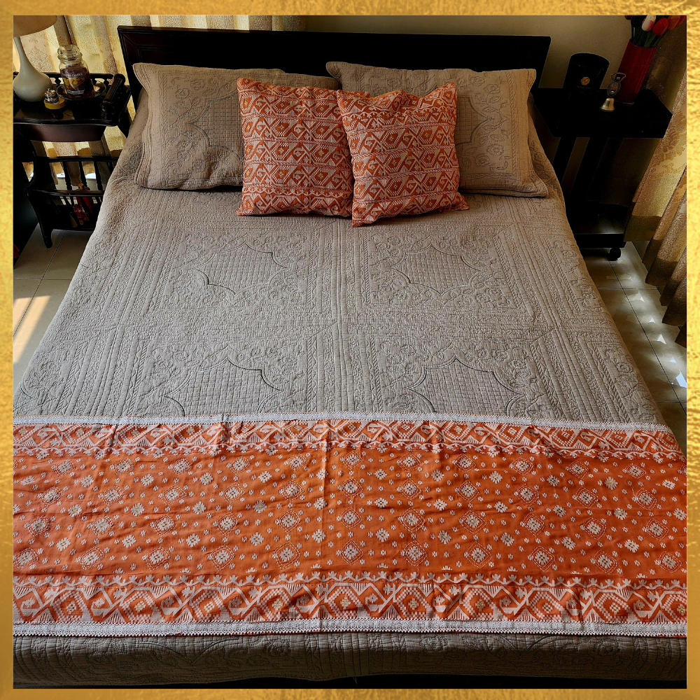 Jamdani Bed Runner